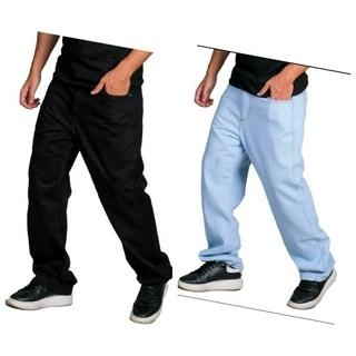 Kit de 2 Calça jeans balão masculina dazzling 100% jeans original