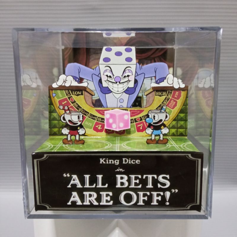 King Dice Diorama Available : Cuphead Game Replica 