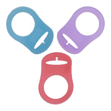 Adaptador para chupetas MAM e Nuk sem alça em silicone