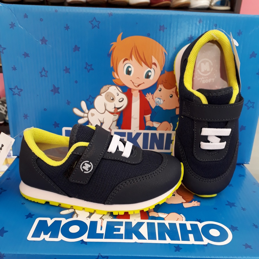 Tenis best sale menino molekinho