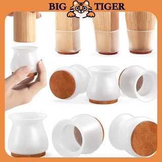 BT 24 Pçs/Conjunto Silicone Tampa De Pé Cadeira Mudo Móveis Mesa