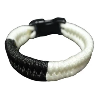 Pulseira Jiu-jitsu Faixa Branca Paracord
