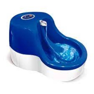 Bebedouro Fonte Furacão Azul Para cães e Gatos