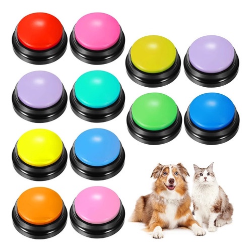 Botão de Treinamento para Cães e Gatos, botão falante gravável 1