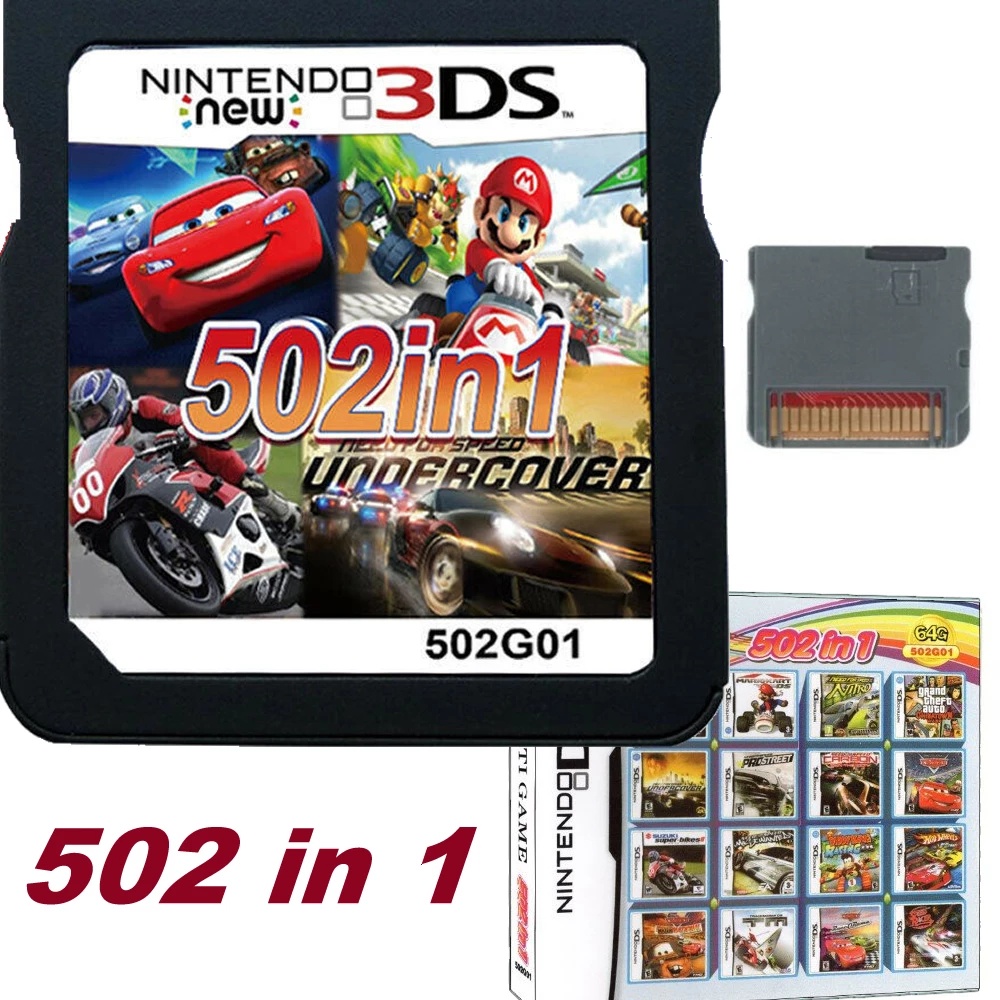 Pokemon 489 In 1 Compilation Video Game Cartridge Card For DS 3DS