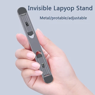 Suporte Para Notebook Dobrável Portátil, Suporte Invisível Para Resfriamento De Computador