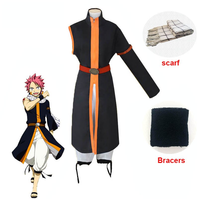 Fairy Tail: Dragon Cry Natsu Dragneel Cosplay Costume