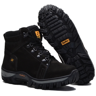 Bota Cat Masculino X1 Coturno de Couro Trail Adventure