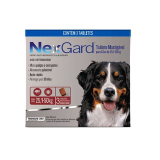 Antipulgas Nexgard 25 - 50kg 3 Comprimidos