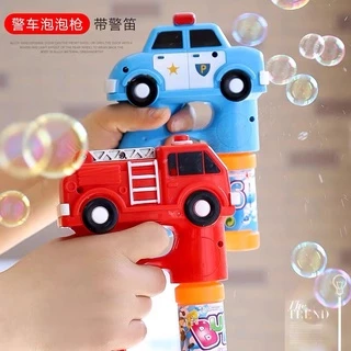 Bolhas de Sabão Automáticas Bombeiro ou Policia Bolinha de Sabão