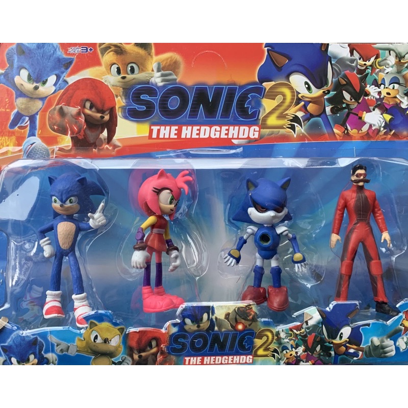Mundo Kids - BONECO SONIC - METAL SONIC Boneco Sonic The Hedgehog