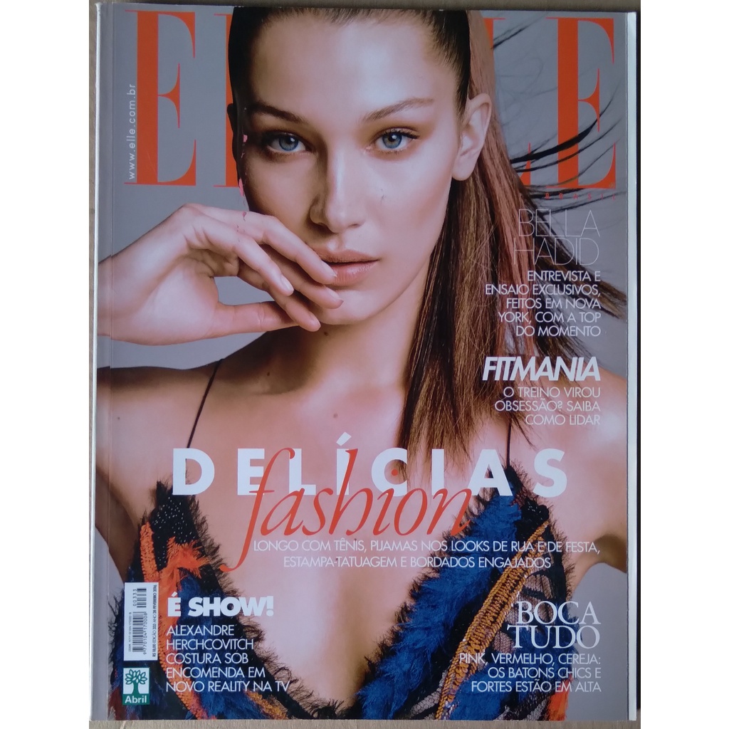 Elle Brasil November 2016 Cover (Elle Brasil)