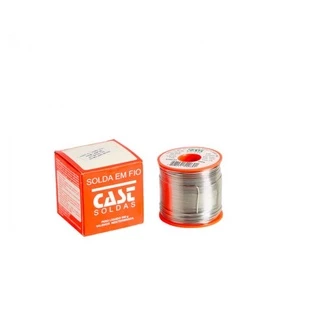 Rolo Carretel Solda Cast - 500 Gramas 1mm - Sn63% Pb37% 183MSX Com Resina