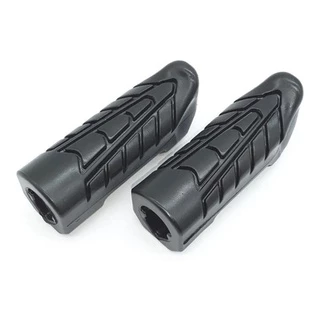 Par Borracha Estribo Pedal Apoio Moto Titan Fan 160 Start