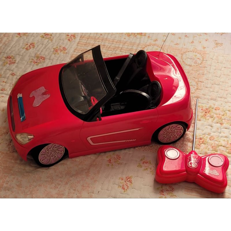 Carro conversível da Barbie controle remoto Mattel