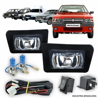 Kit Farol Aux Neblina Milha Uno 1984 85 86 87 88 90 a 2004