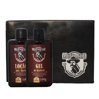 Kit Gel de Barbear + Loção Pós Barba - Muchacho Classic