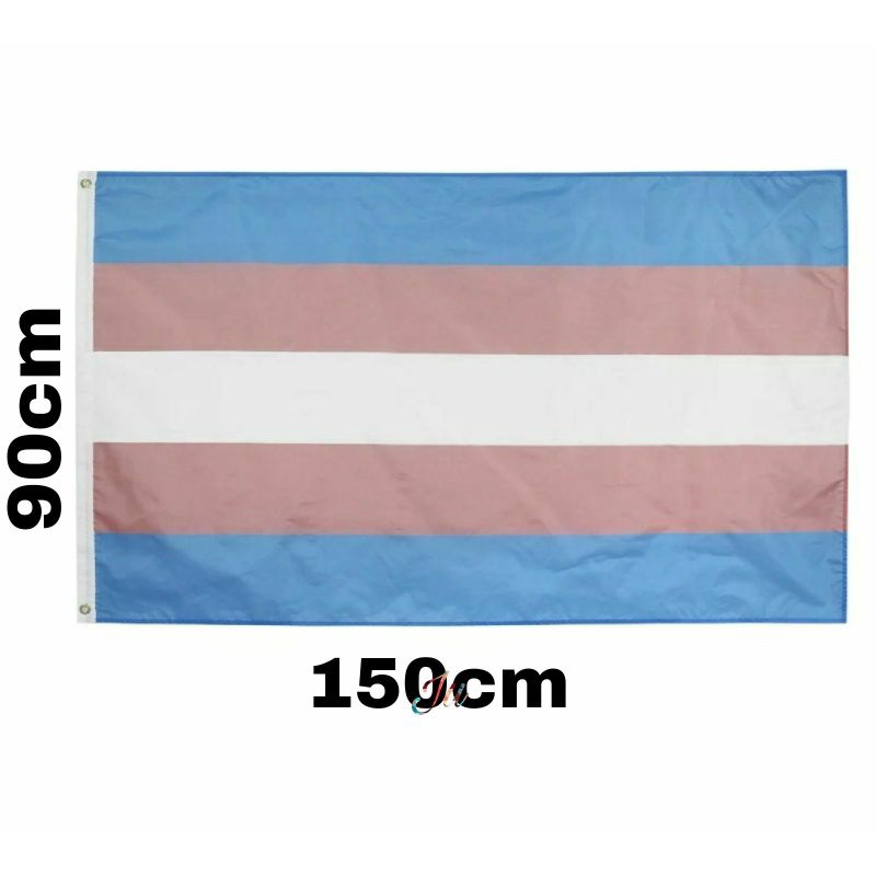 Bandeira Transexual Trans 150x90cm Lgbt Dupla Face Transsexual | Shopee ...