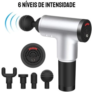 Pistola Massageadora Muscular Fisioterapia Fitness Relax 828
