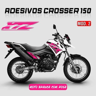 Adesivo Faixa Moto Crosser 150 Yamaha varias cores com laminação