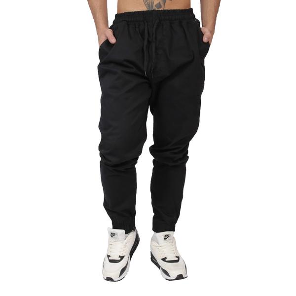 Calça Jogger em Sarja Preto