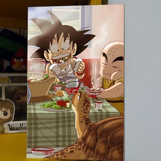 Decoração Dragonball Z placa decorativa casa Dragon ball z anime desenho  mangá