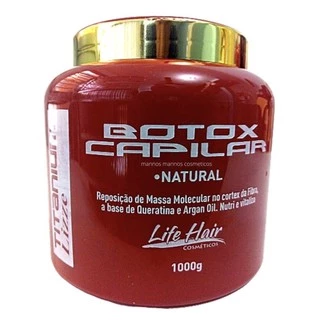 Botox Btx Capilar De 1kg Life Hair Para Alisamento Salão De Beleza