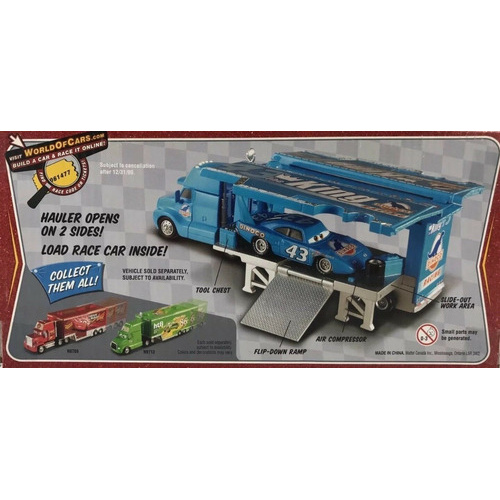 Disney Cars Hauler King Dinoco Caminhão Rei Mack Orig Mattel
