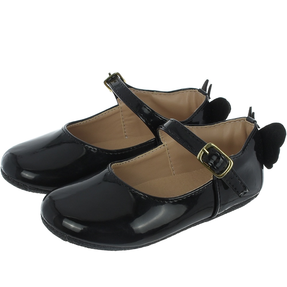 Sapatinho Menina infantil Sapato Feminino Sapatilha Kitcolt Preto ...