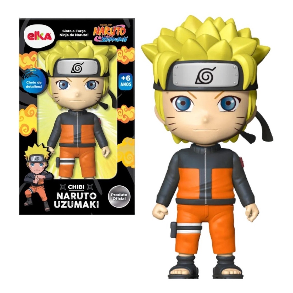 Boneco De Pelúcia Fofo Naruto Uzumaki Para Crianças Presente