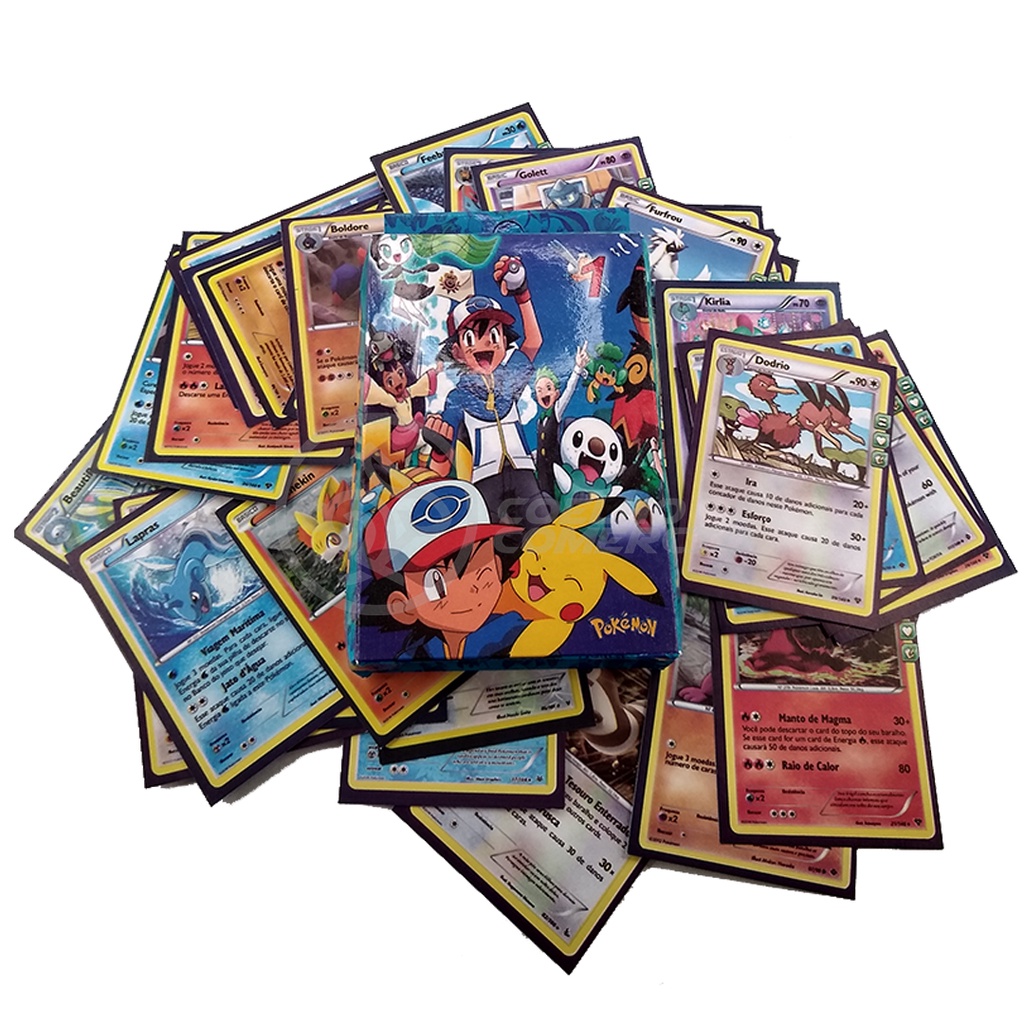 Jogo Coleção Cartas De Batalha Pokémon 25un Coleção Infantil