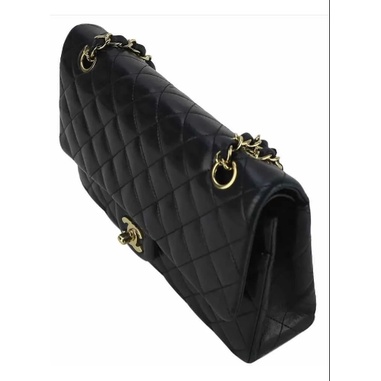 Bolsa Chanel Preta Metelasse