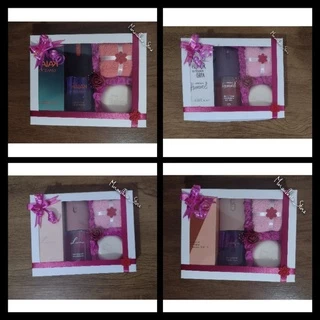 Kit Presente Feminino com Deo Corporal da Natura.