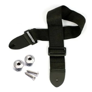 Correia Alça Para Violão Guitarra Viola Cavaco Ukulele Preta + Roldanas em Oferta na Shopee