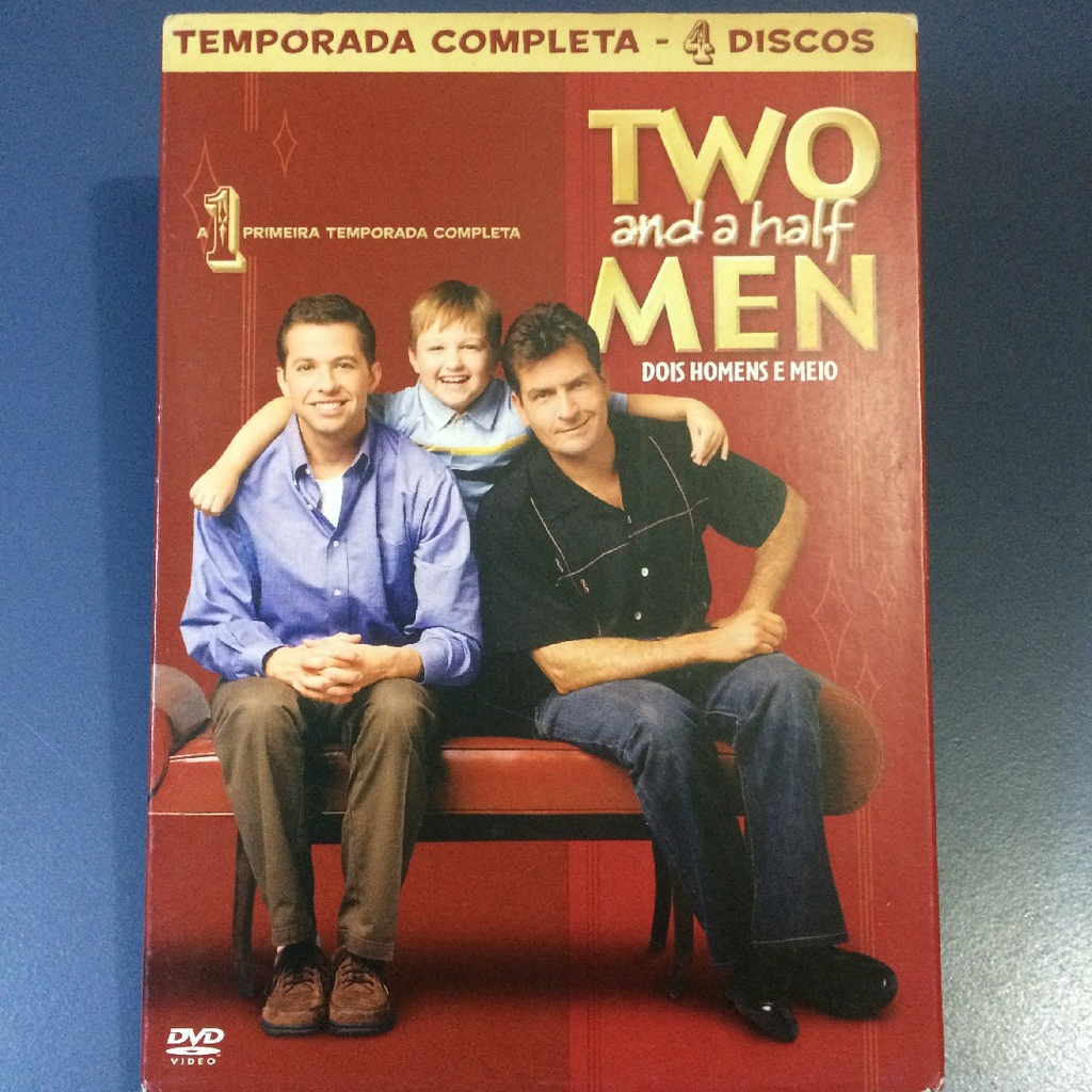 DVD - Dois Homens e Meio (Two and a Half Man) 1ª Temporada 4DISCOS | Shopee  Brasil