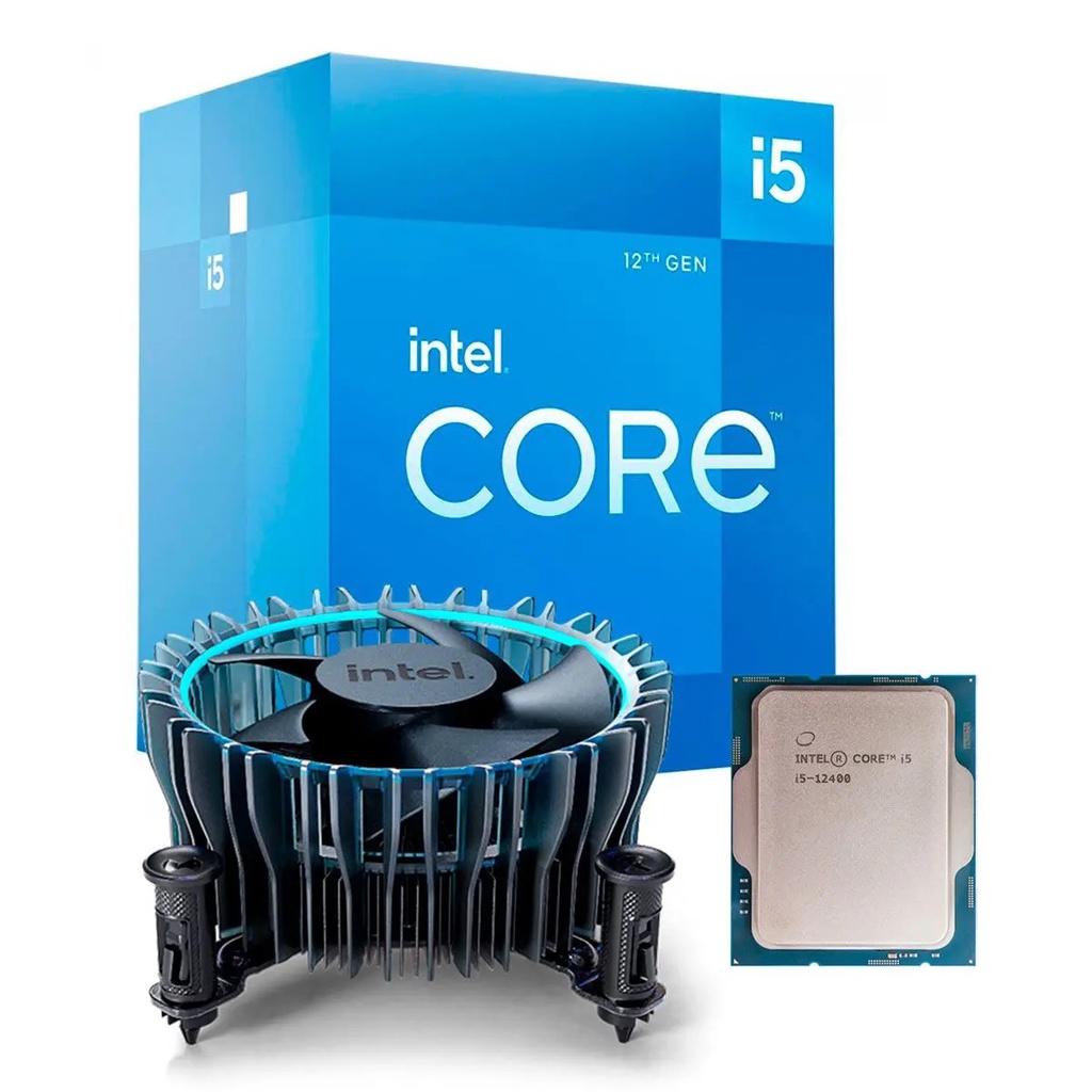 Processador Intel Core I5-12400, 6 Cores 12 Threads, Alder Lake 12ª Geração, Cache 18mb, 2.5ghz, (4.4ghz Max. Turbo), Lga 1700 Intel Uhd Graphics 730 - BX8071512400