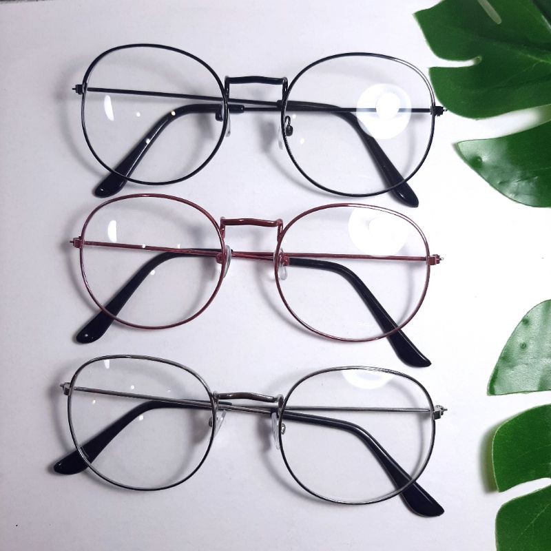 Óculos Ovais/De Moda Coreanos Estilo | Shopee Brasil