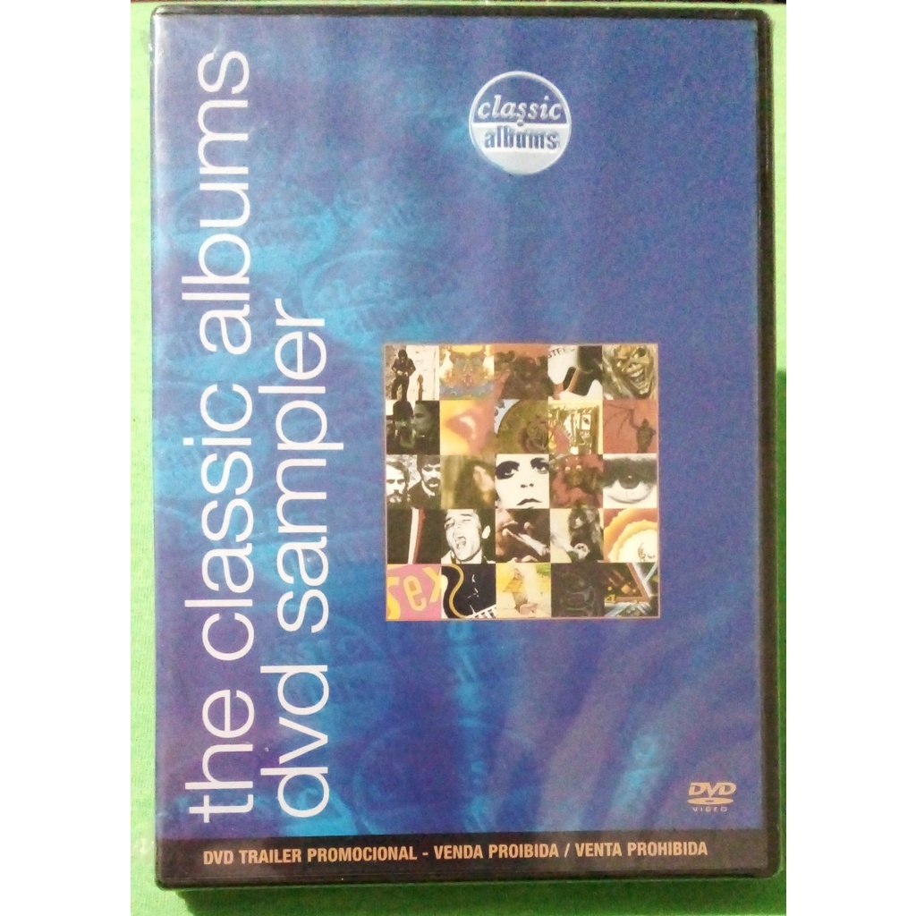 Dvd The Classic Albums DVD Sampler Lacrado Shopee Brasil