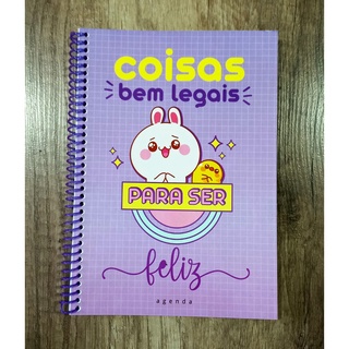 AGENDA PERMANENTE GRANDE o KAWAII - COISAS BEM LEGAIS