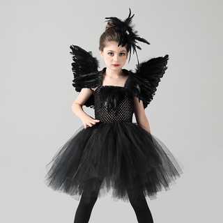 Fantasia infantil rainha vampira bruxinha halloween festas no Shoptime