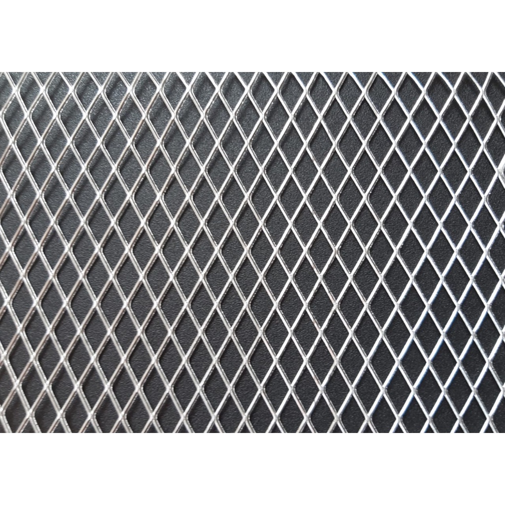 Tela Anti Insetos 60cm x 60cm Alumínio Expandido - Não Desfia e Não Enferruja