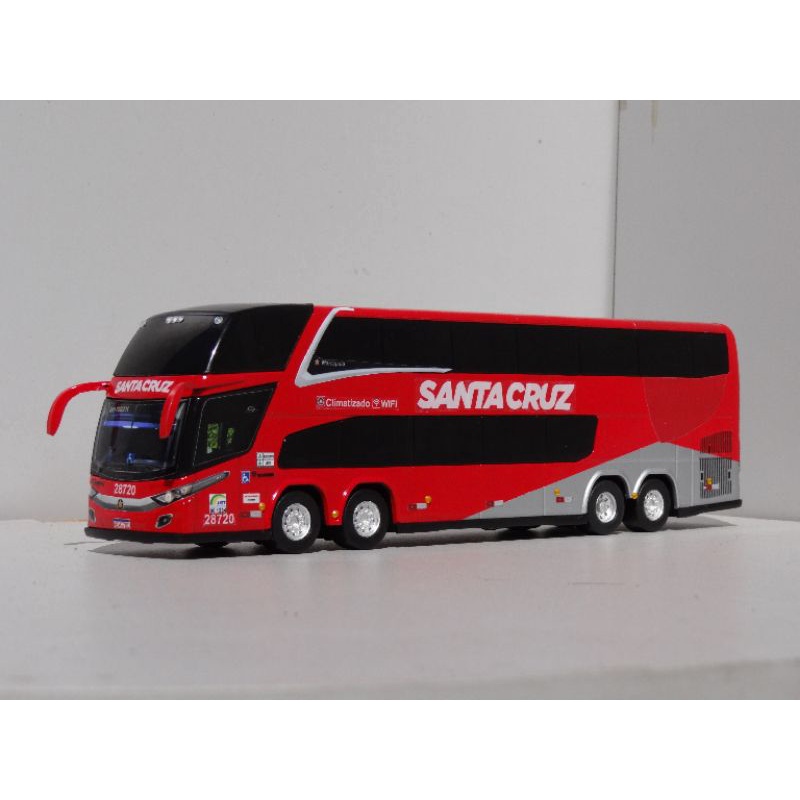 Miniatura de Ônibus New G7 1800DD SANTA CRUZ