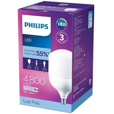 Lâmpada High Lúmen 45W 4800 Lúmens Philips