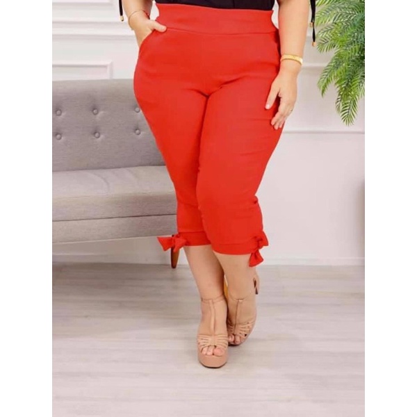 Calça capri store feminina de tecido