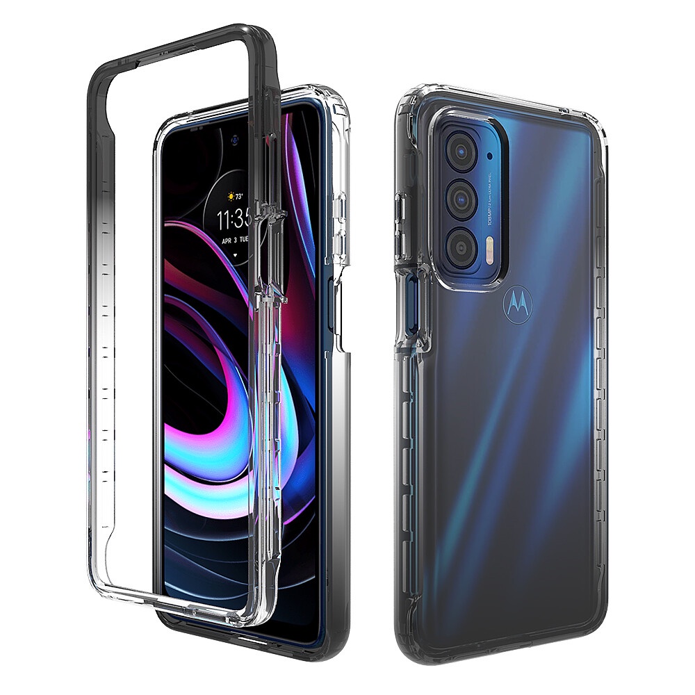 TailTech Funda Para Motorola G22/E32/E32S, [rojo] Funda De Teléfono TPU A Rayas Cepilladas Con Protección A Prueba De Golpes, Compatible Con Funda De Teléfono Moto G22/E32/E32S