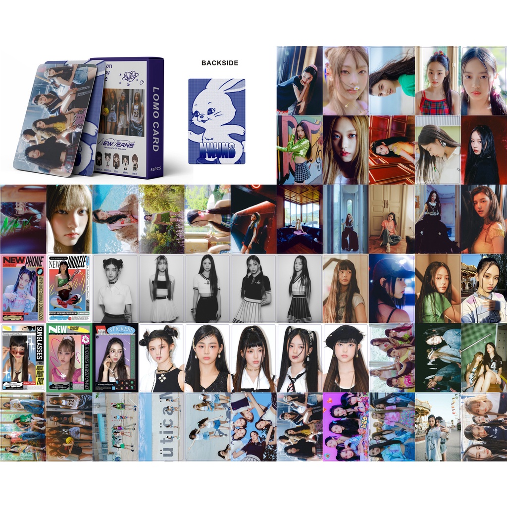 Kpop NewJeans Album 《 New Jeans 》 Photocard MINJI HANNI DANIELLE