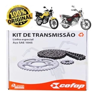 Kit Relacao Transmissao Tracao Suzuki Yes 125 Intruder 125 2004 2005 2006 2007 2008 2009 2010 2011 2012 2013 2014 2015 Original Cofap