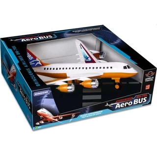Avião Brinquedo 36cm Aerobuss Super Performance @ em Oferta na Shopee