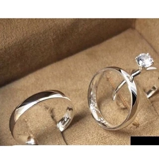 Par de Aliança Prata Com garantia Namoro Compromisso Casamento Noivado 4mm 6mm 8mm