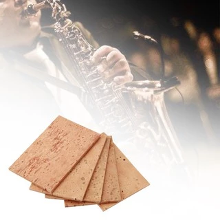 20 Peças Sax Cortiça Natural Durável Saxofone Cortiça